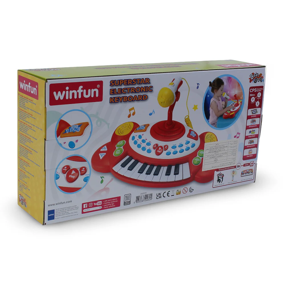 WinFun Superstar Electronic Keyboard Winfun - Image 3