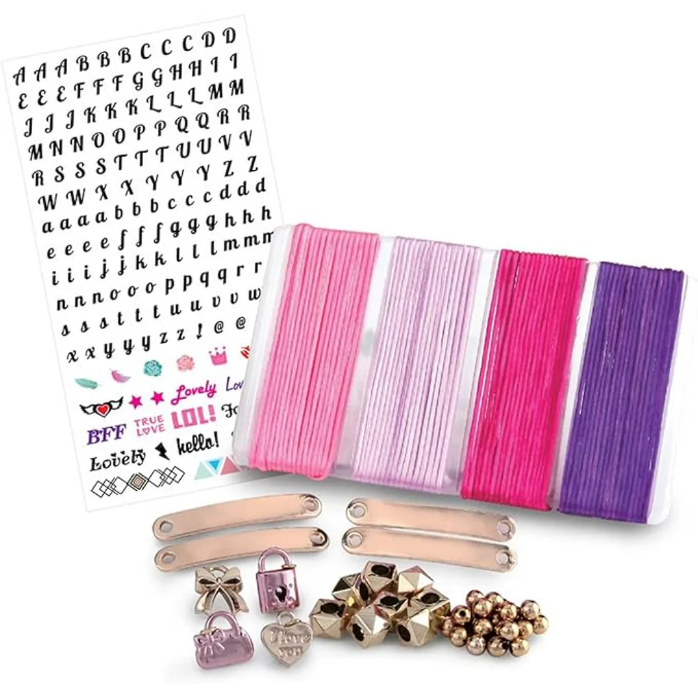 So Beads Rose Gold Friendship Bracelet Maker Kit