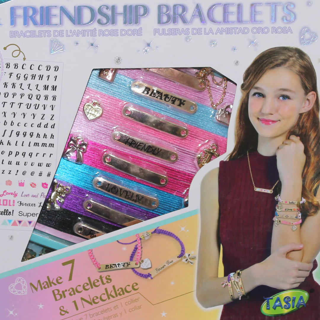 So Beads Rose Gold Friendship Bracelet Maker Kit - Image 4