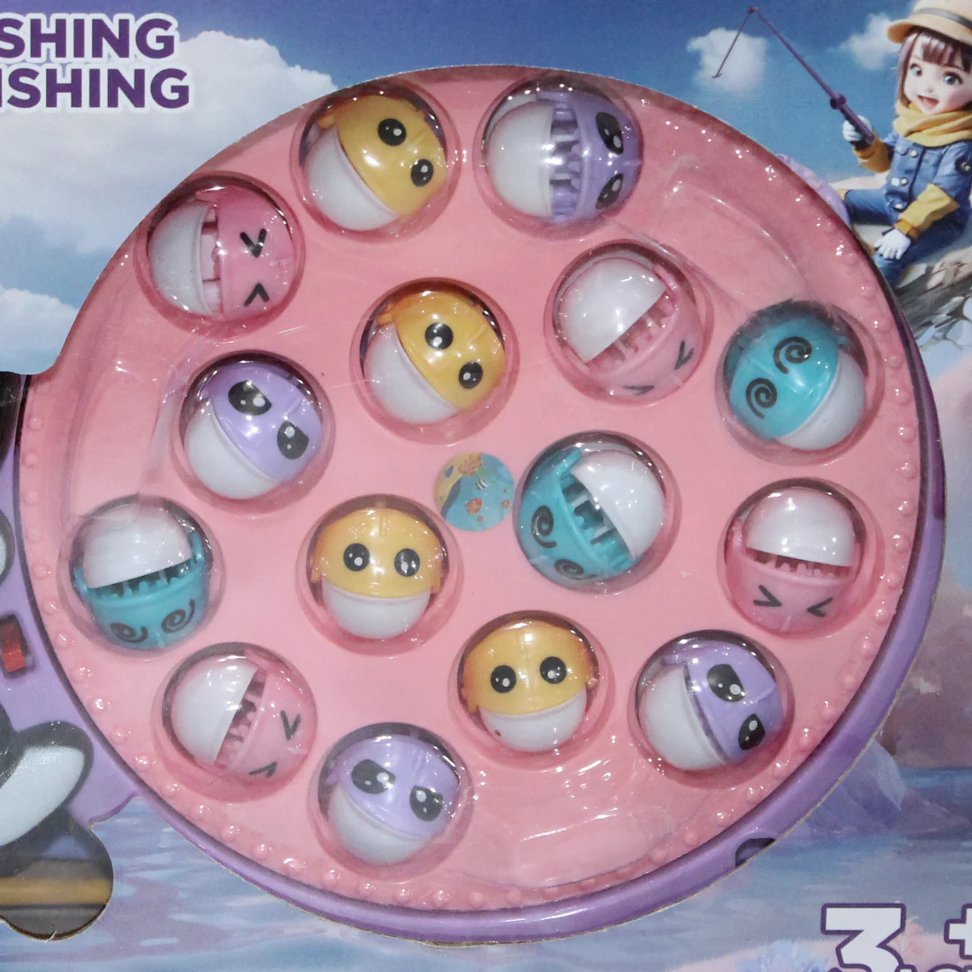 Puzzle Electric Spin Fishing Toy – Kuromi - Image 4