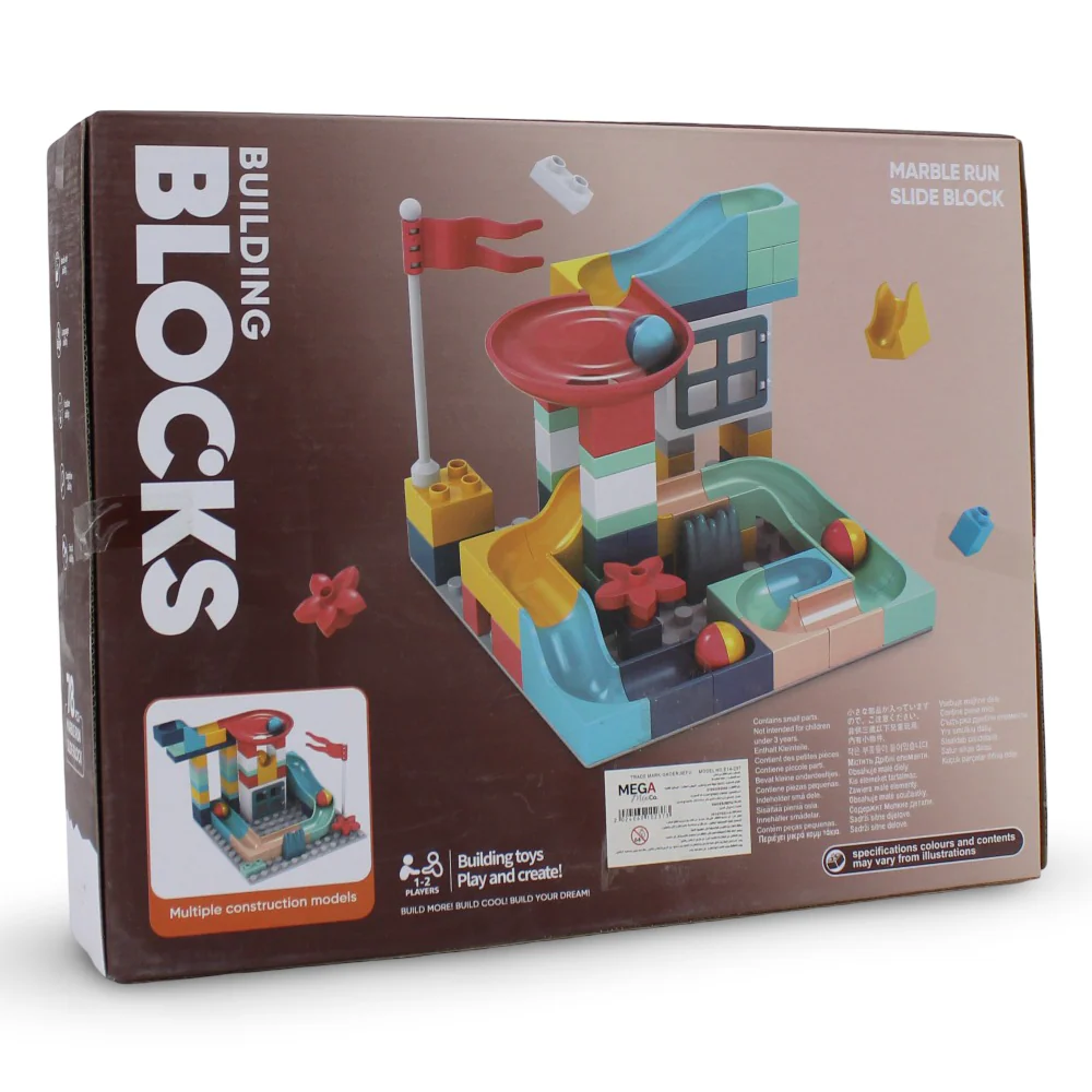 Marble Run Slide Blocks – 78 Pieces - Image 3