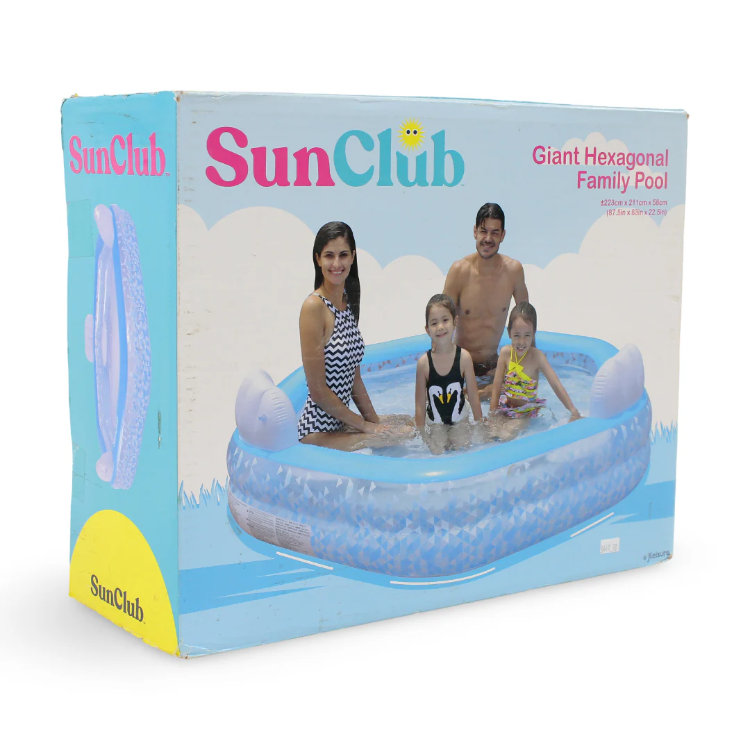 Sun Club Giant Hexagon Family Pool - Image 2