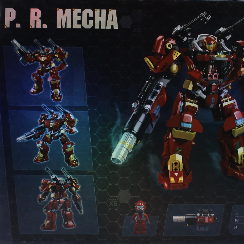 Sluban P.R Mecha Robot - 588Pcs - Image 4