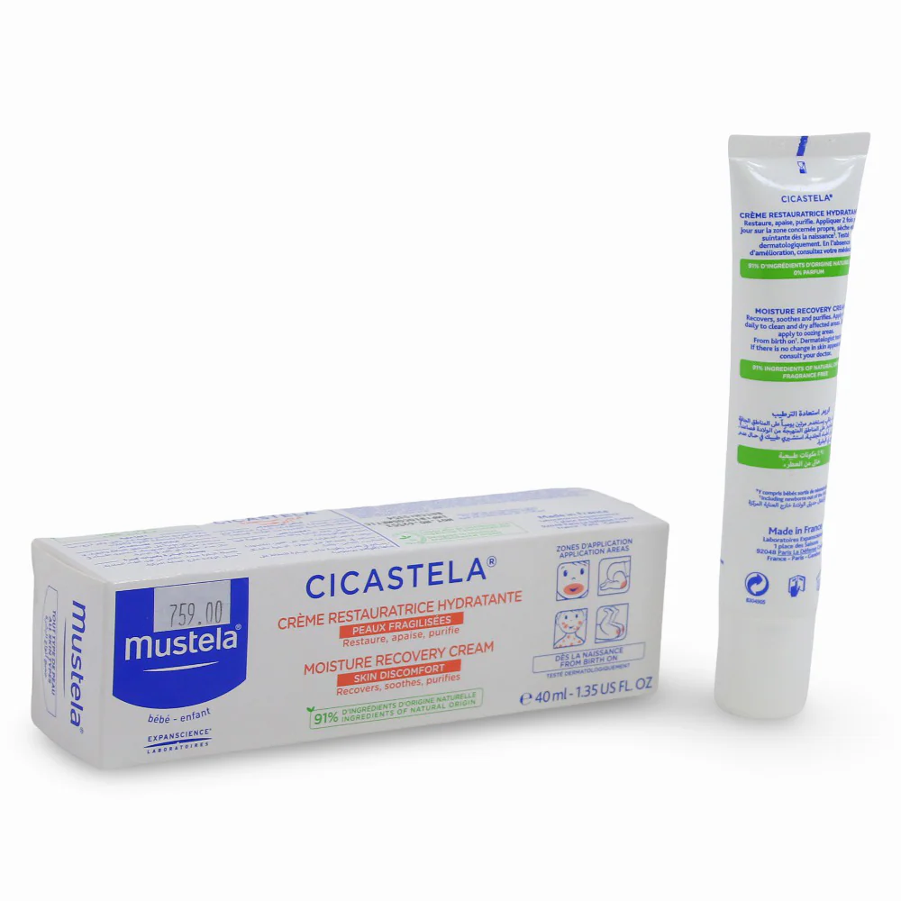Mustela Cicastela Repairing Cream 40ml - Image 2