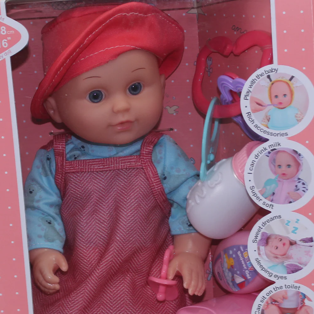 Baby Sweet Love Doll Play Set with Bed & Accessories - Image 3