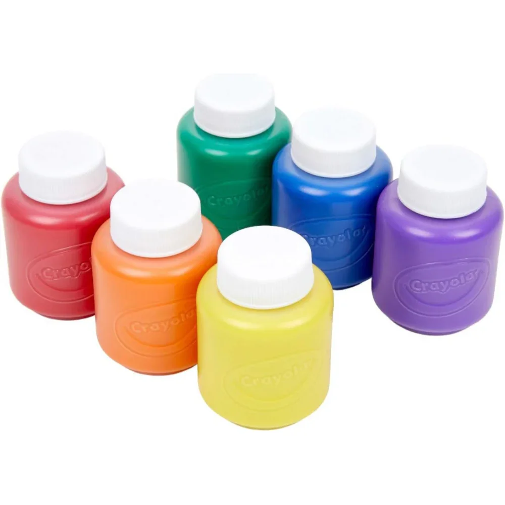 Crayola Washable Paint – 6 Colors - Image 6