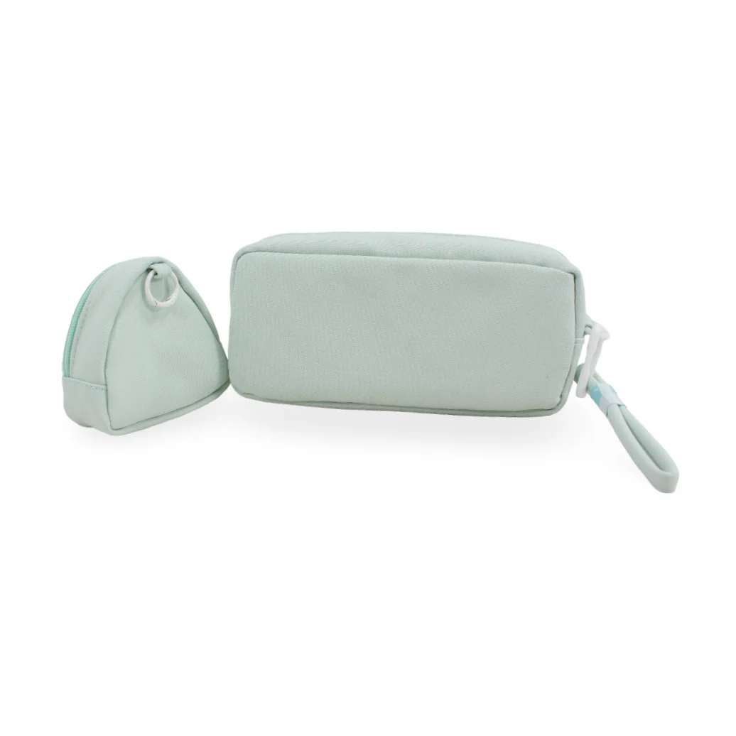 Kuromi (Pencil Case + Pouch) – Aqua - Image 2