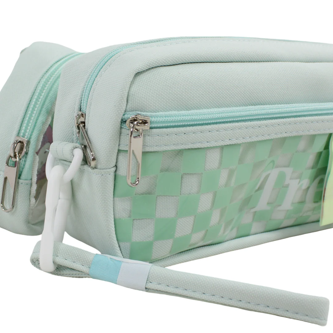 Kuromi (Pencil Case + Pouch) – Aqua - Image 3