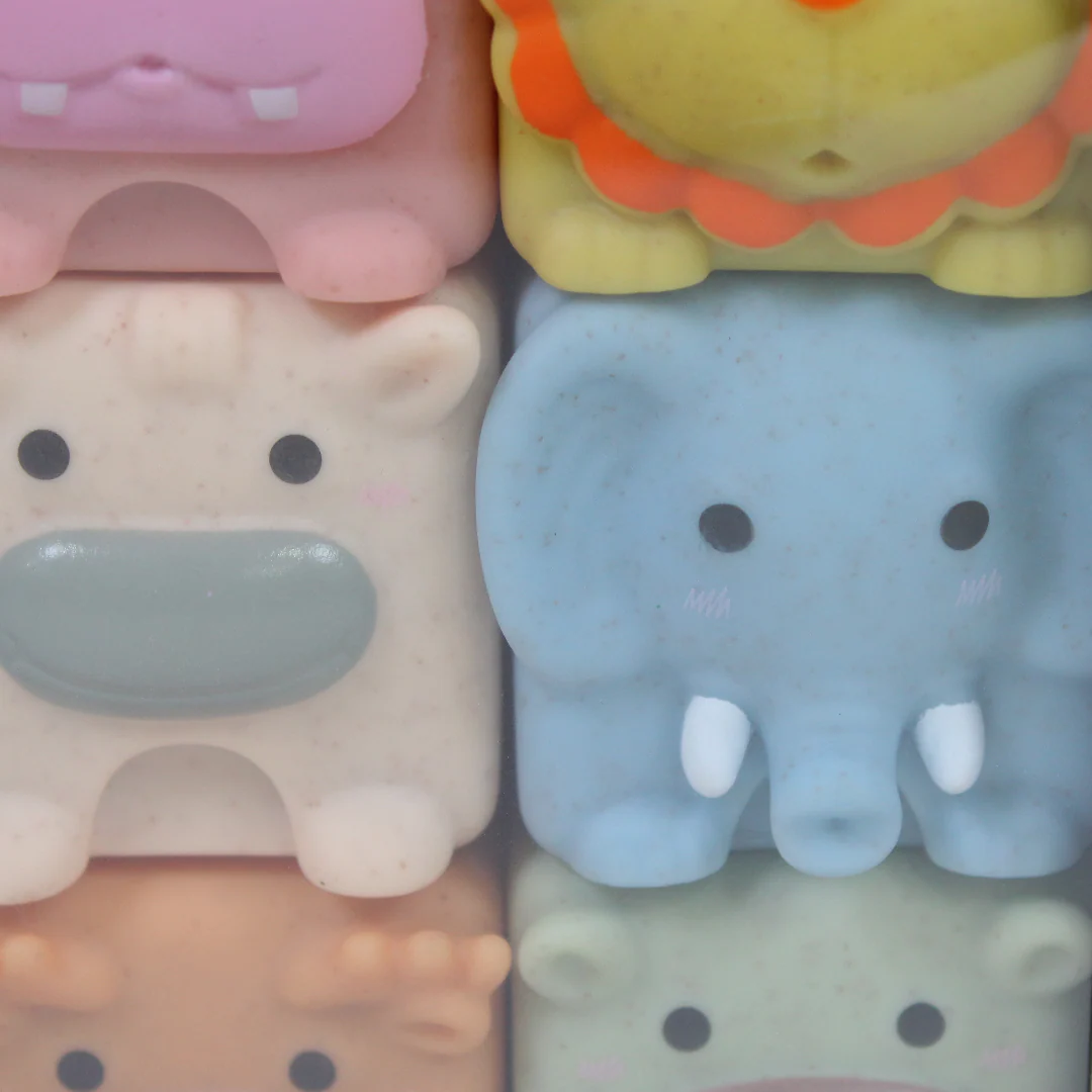 YiZe Toys Soft Rubber Building Blocks – 6m+ - Image 3