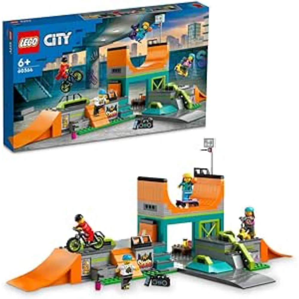 Lego City Street Skate Park Building Toy Set