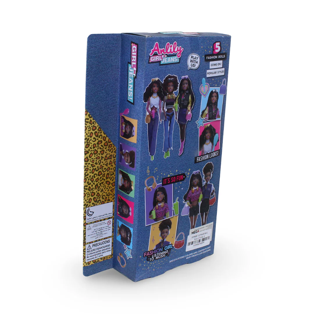 Anlily Jeans Girl Fashion Doll - Image 2
