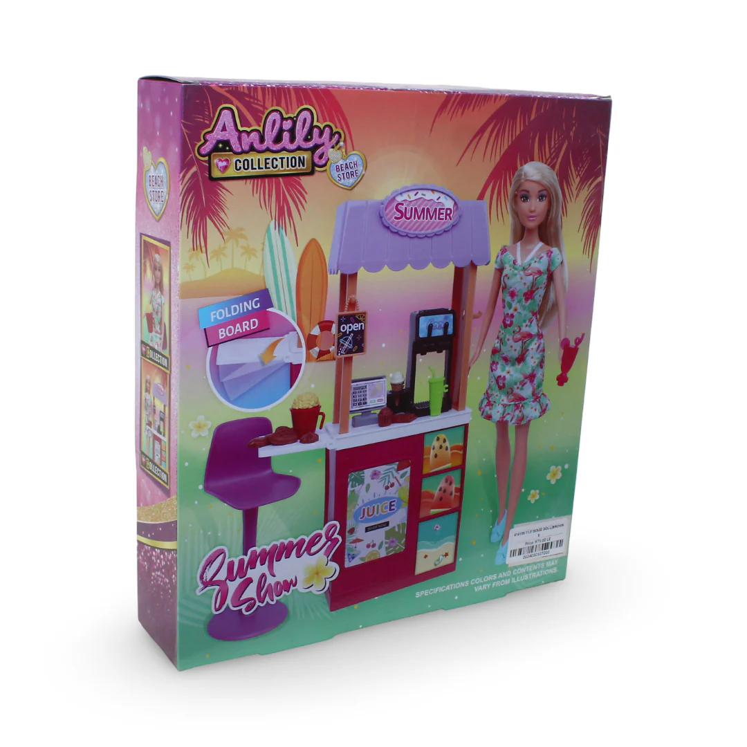 Anlily Collection Summer Show Beach Store Doll Set - Image 2