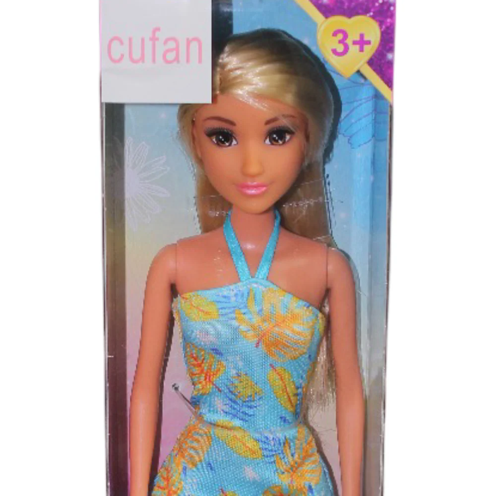 Cufan Anlily Collection Fashion Doll – Baby Blue Dress - Image 3