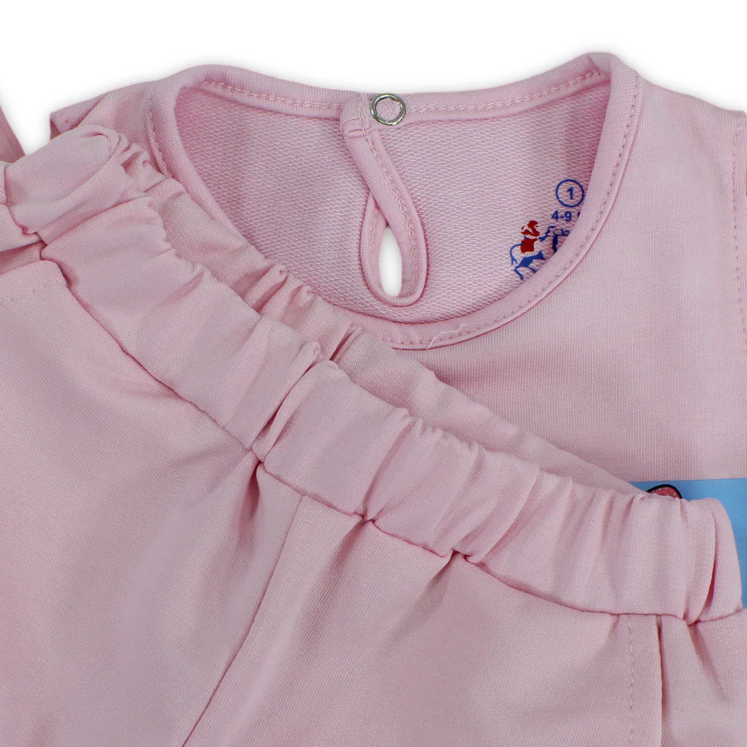 Baby Girls Cotton Pajama – Daisy Duck Print - Image 4