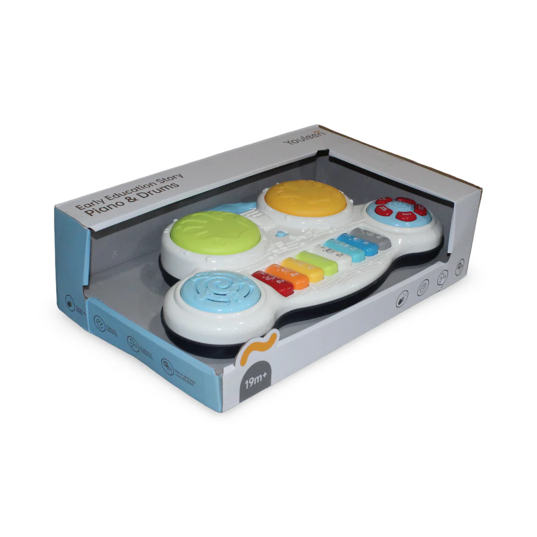 Youleen Early Education Story Piano & Drums Toy - Image 2