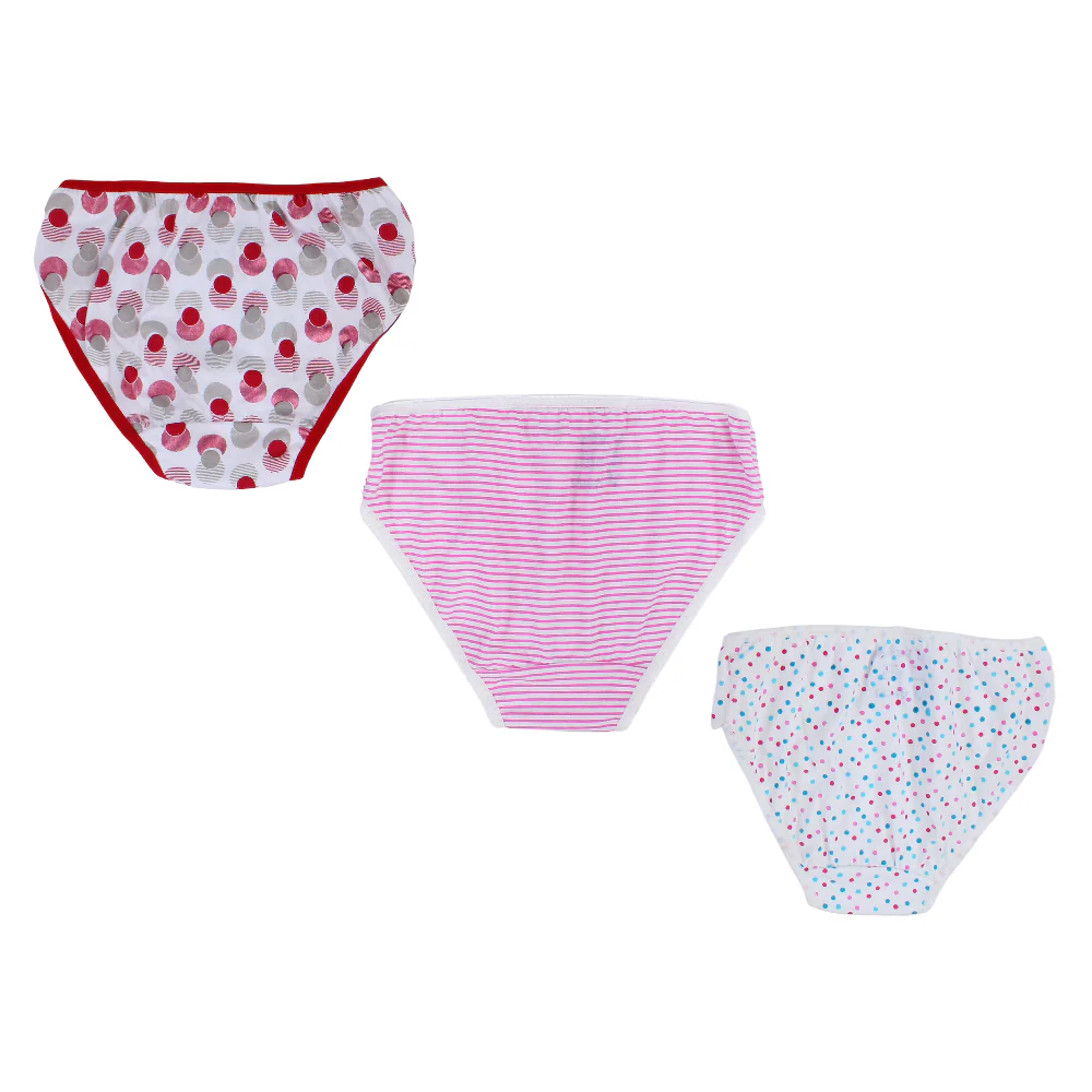 Girls Cotton Colorful Panties – Pack Of 3 - Image 11