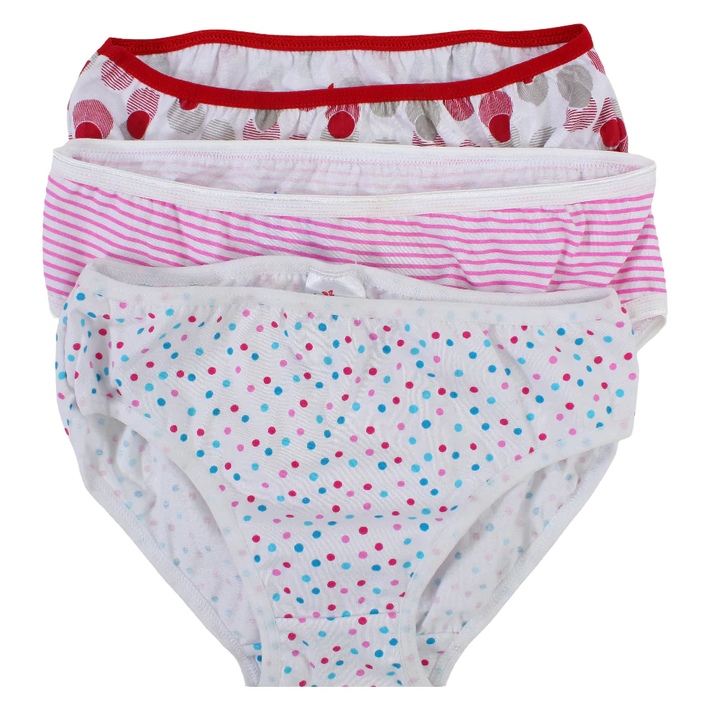 Girls Cotton Colorful Panties – Pack Of 3 - Image 12