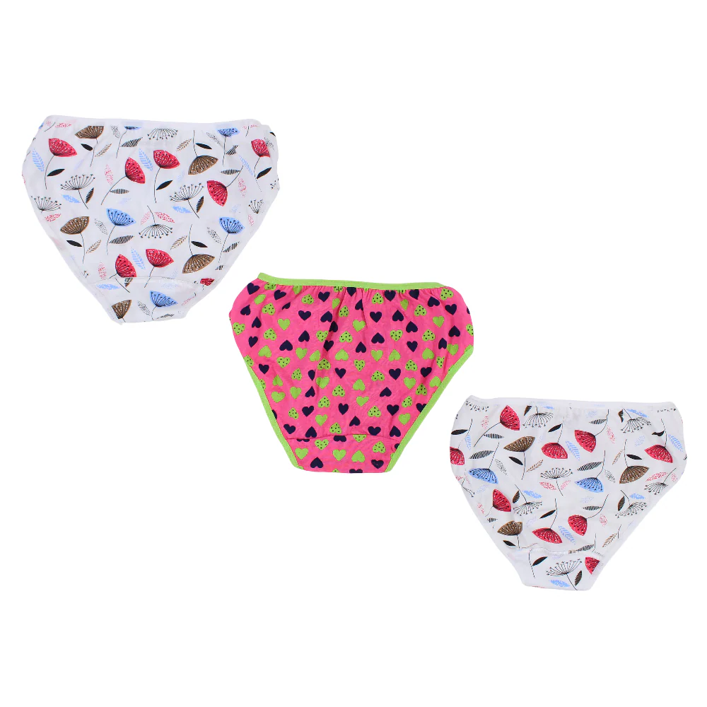Girls Cotton Colorful Panties – Pack Of 3 - Image 5