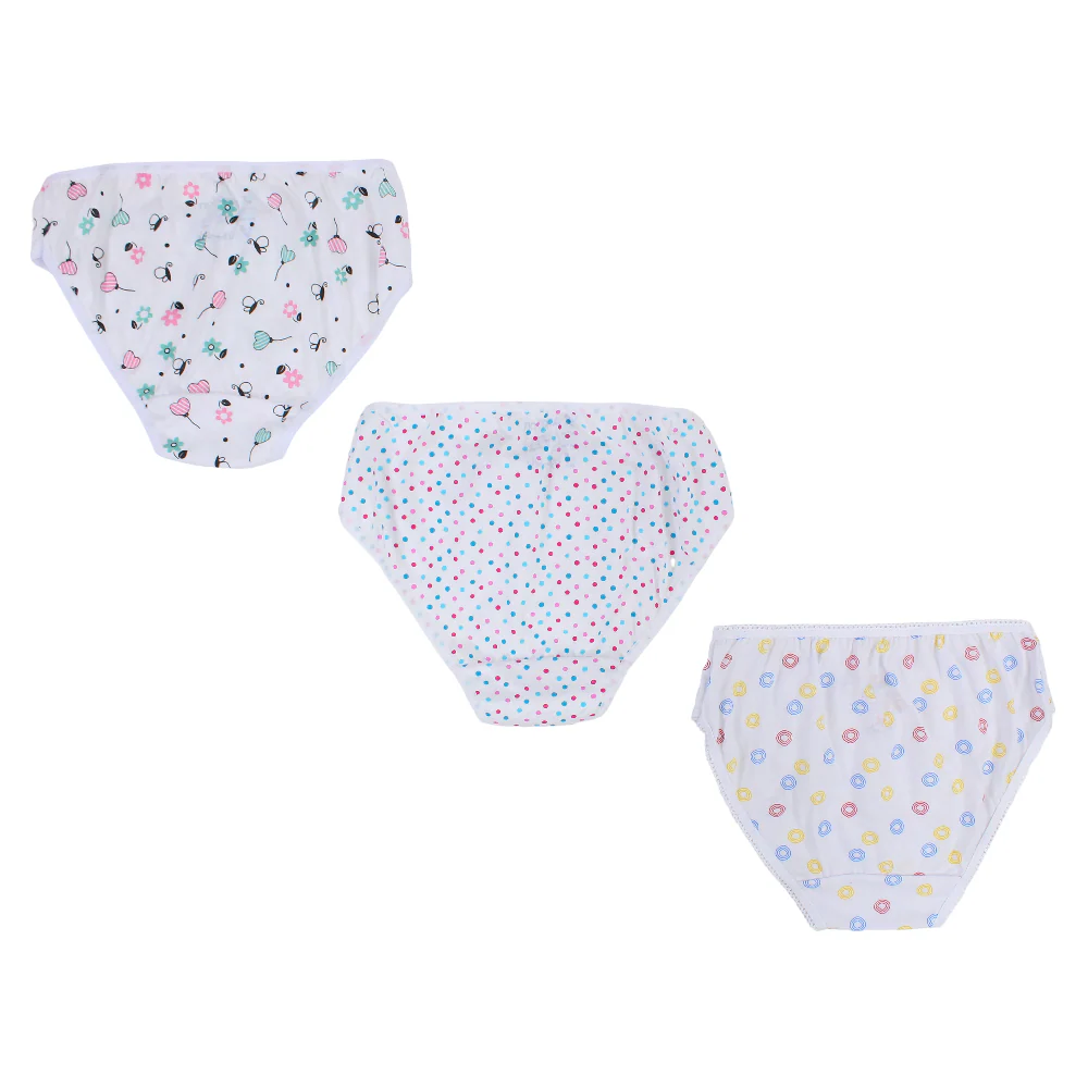 Girls Cotton Colorful Panties – Pack Of 3 - Image 8