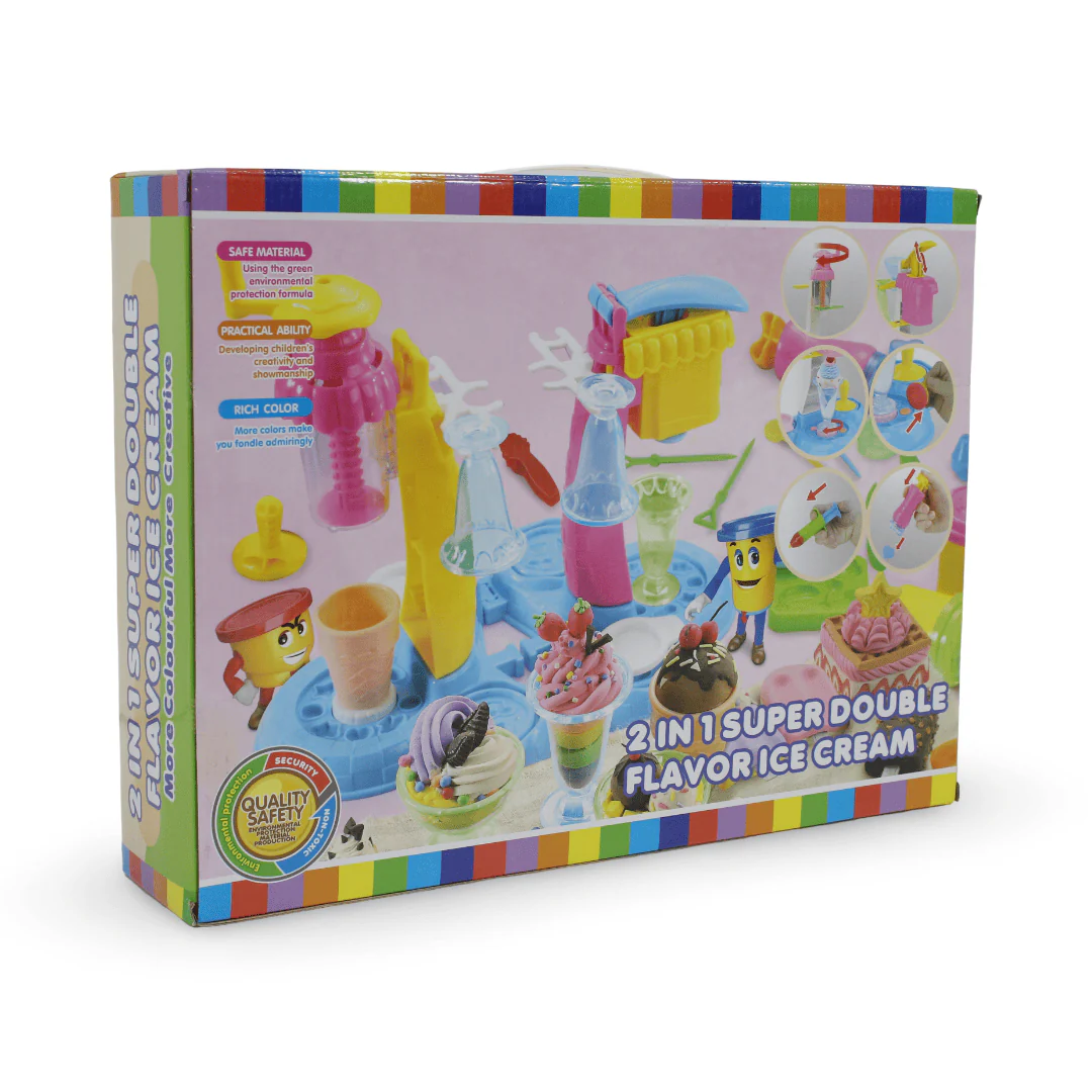 Clay Machine 2in1 Super Double Flavor Ice Cream - Image 3