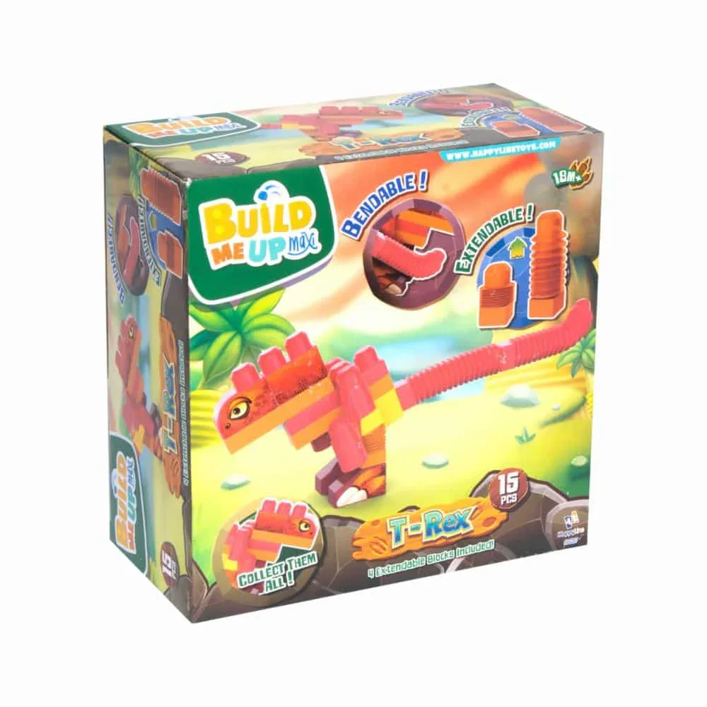 Happy Line Build Me Up T-Rex – 15 Pcs - Image 2
