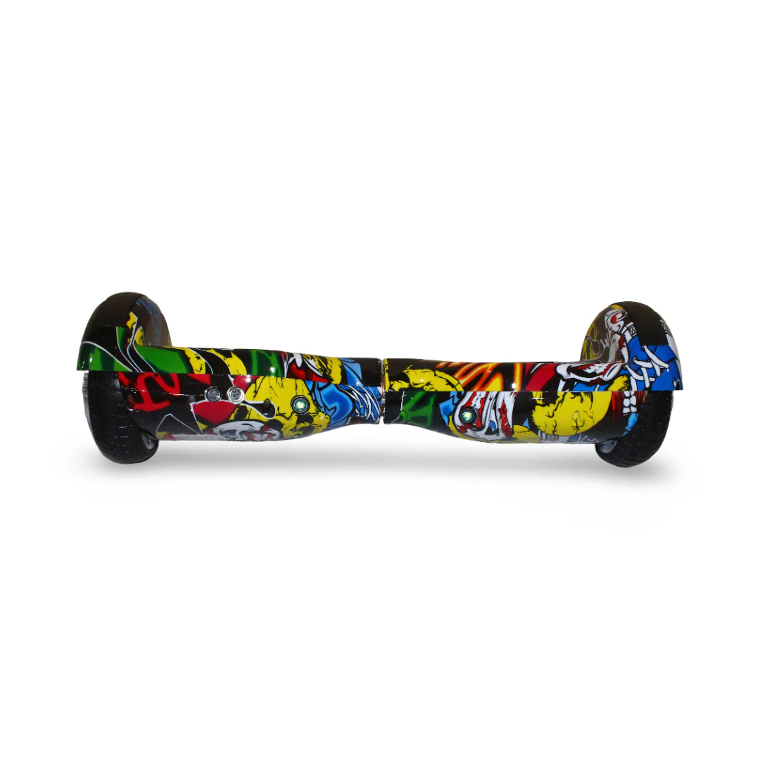 Hoverboard Scooter 6.5 Inch – Skulls Print - Image 2
