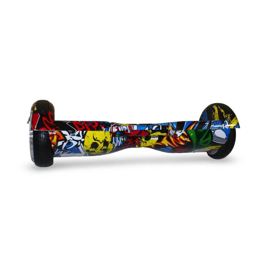 Hoverboard Scooter 6.5 Inch – Skulls Print - Image 3