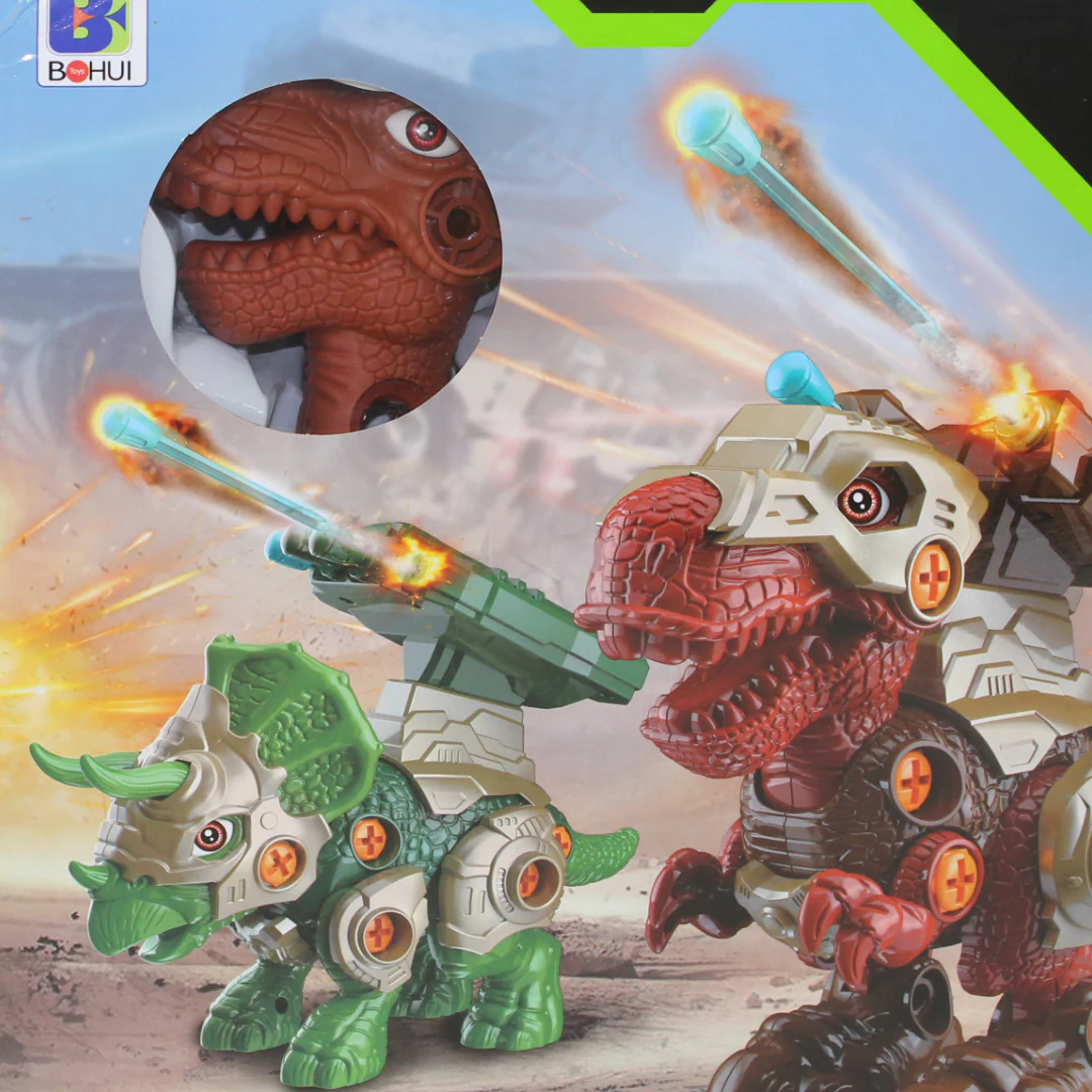 Bohui Dinobots World Take-Apart Dinosaur Toy Set - Image 3