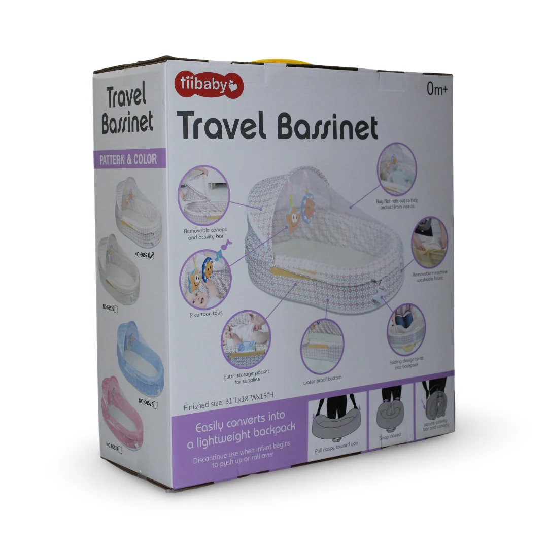 Tiibaby Portable Travel Bassinet - Image 3