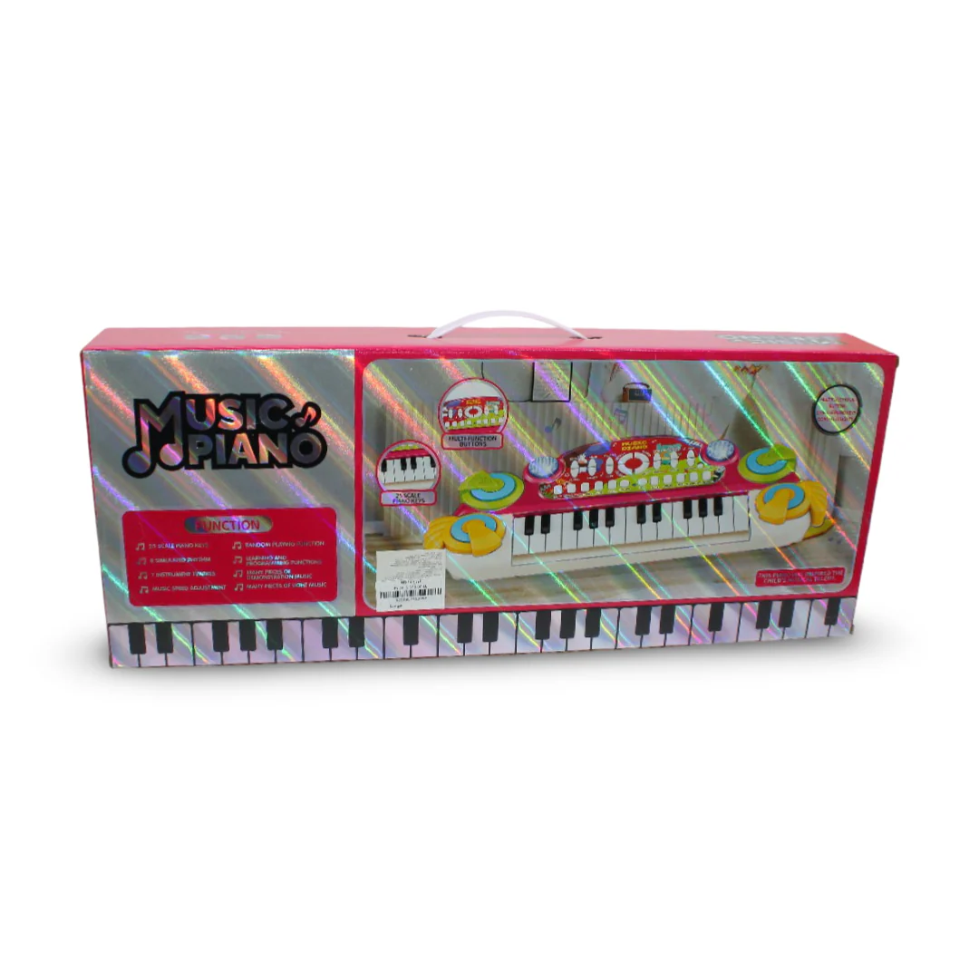 Children's Music Piano – Fuchsia - Image 2
