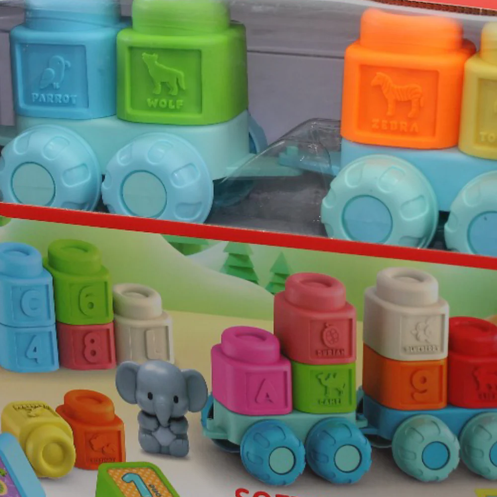 DIY Play Soft Building Blocks Set – 29 Pcs - Image 3