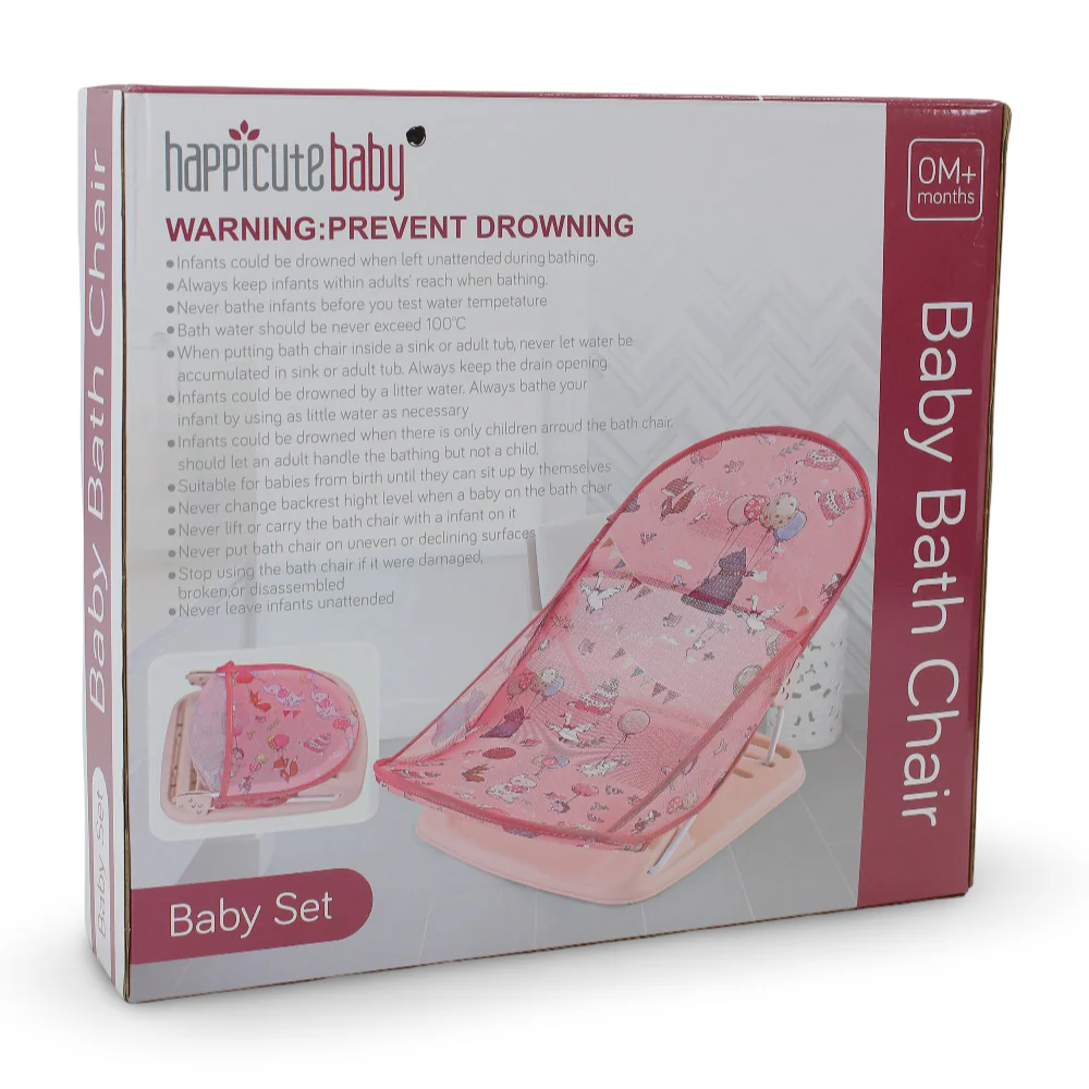 Baby Bath Chair - Pink - Image 2