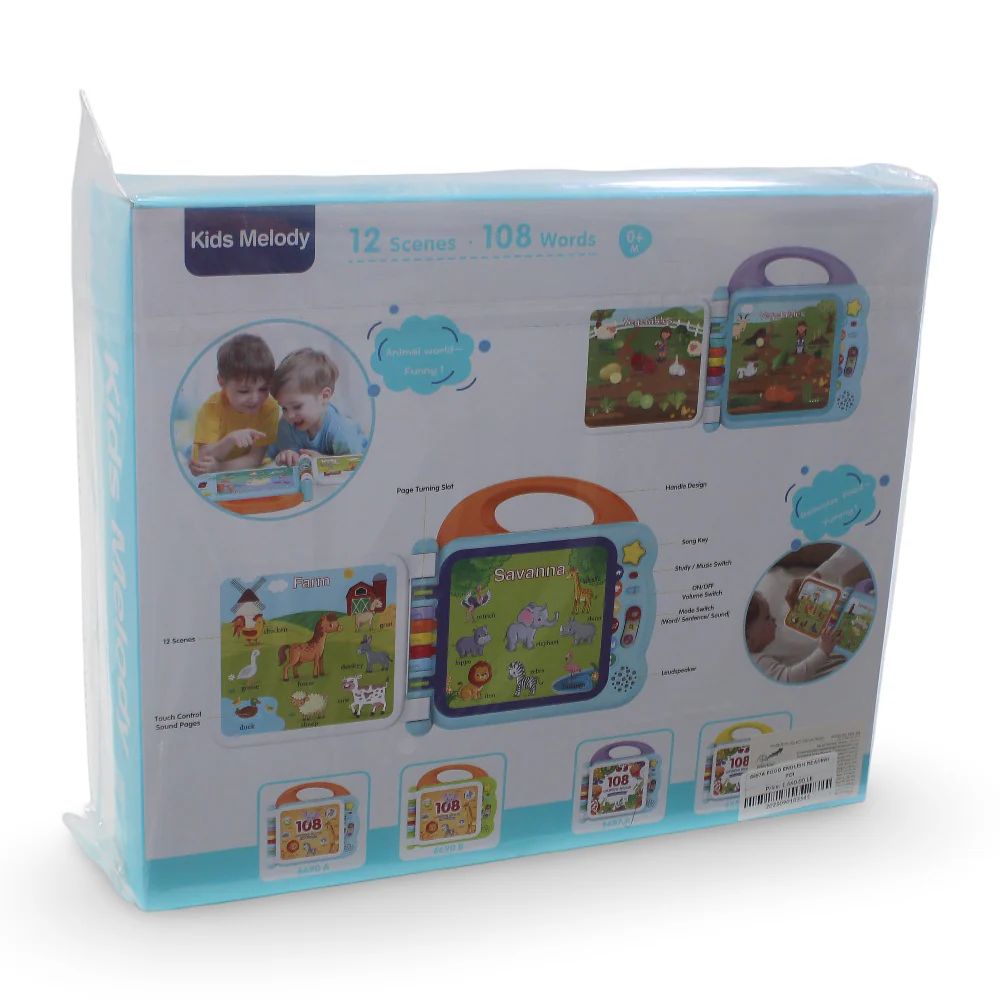 Touch and Teach Words Book – 108 Words Book Food World - Image 2