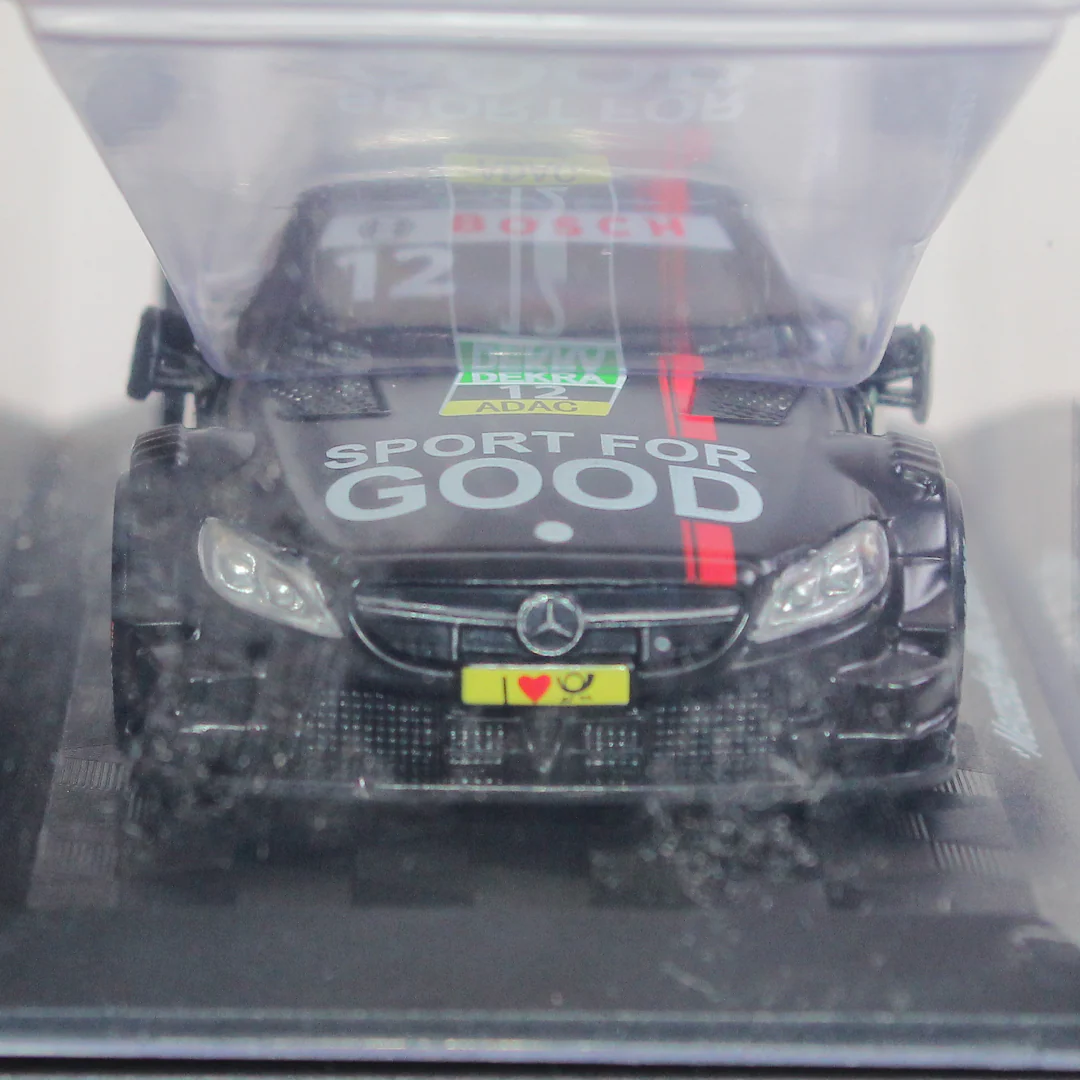 CCA 1:43 Scale Mercedes-AMG C 63 DTM Race Car – Black - Image 3