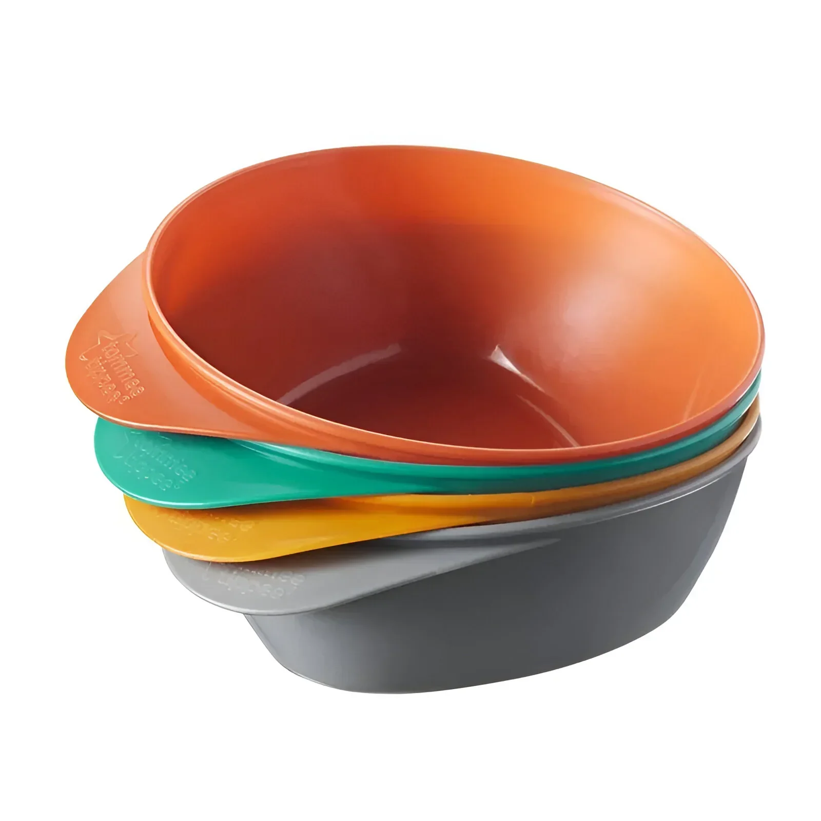 Pack of 4 - Tommee Tippee Easy Scoop Feeding Bowls - Image 3