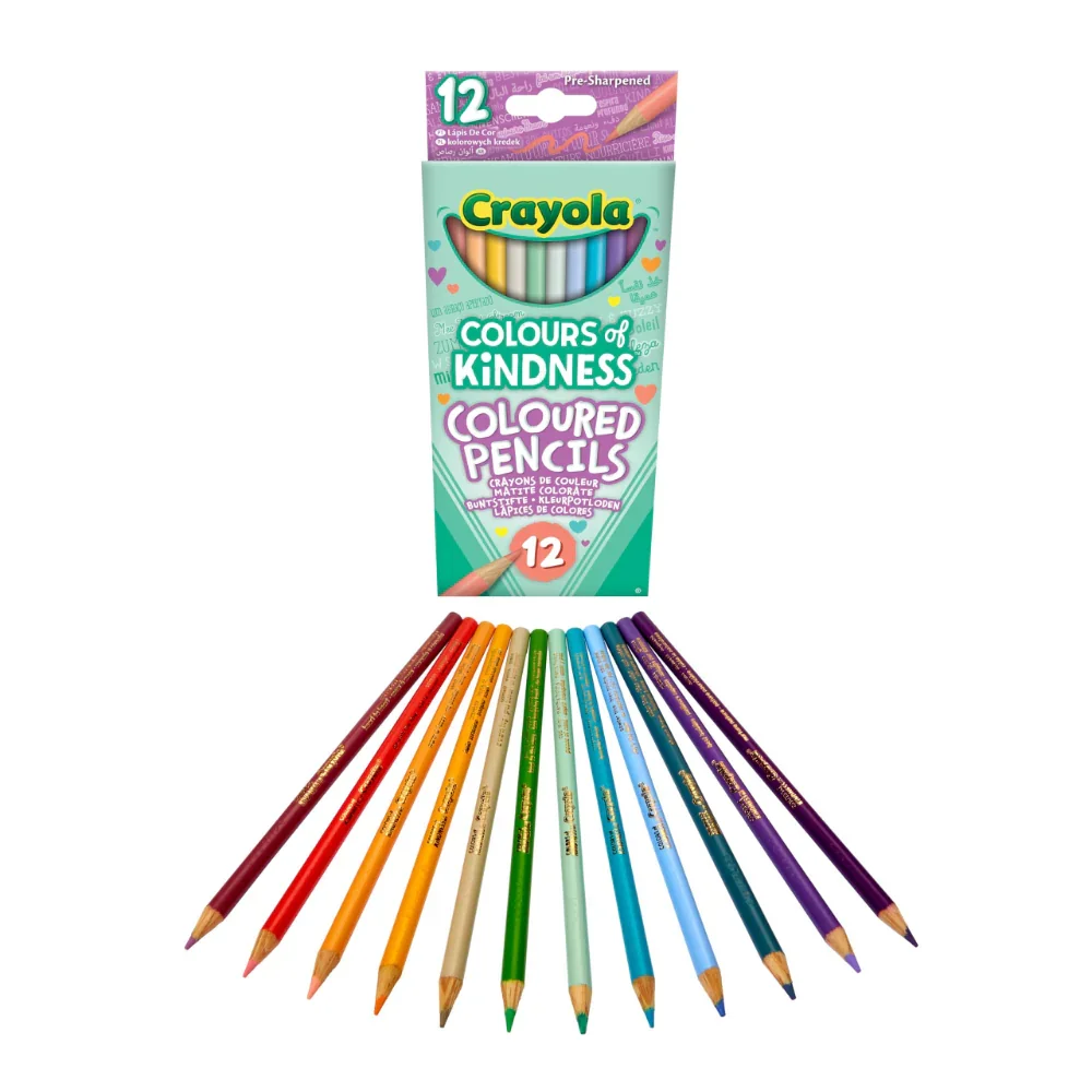 Crayola Colors of Kindness Colored Pencils – 12 Colors - Image 4