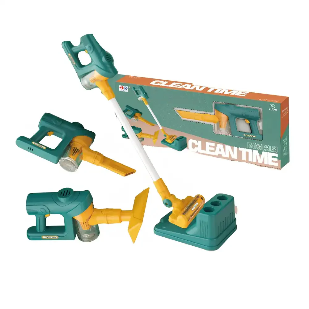 Clean Time 3-in-1 Children's Vacuum Cleaner Toy