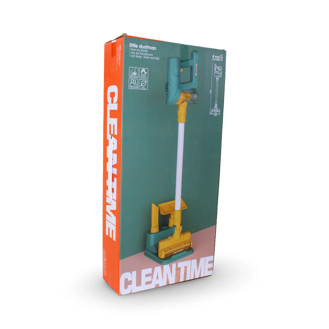 Clean Time 3-in-1 Children's Vacuum Cleaner Toy - Image 3