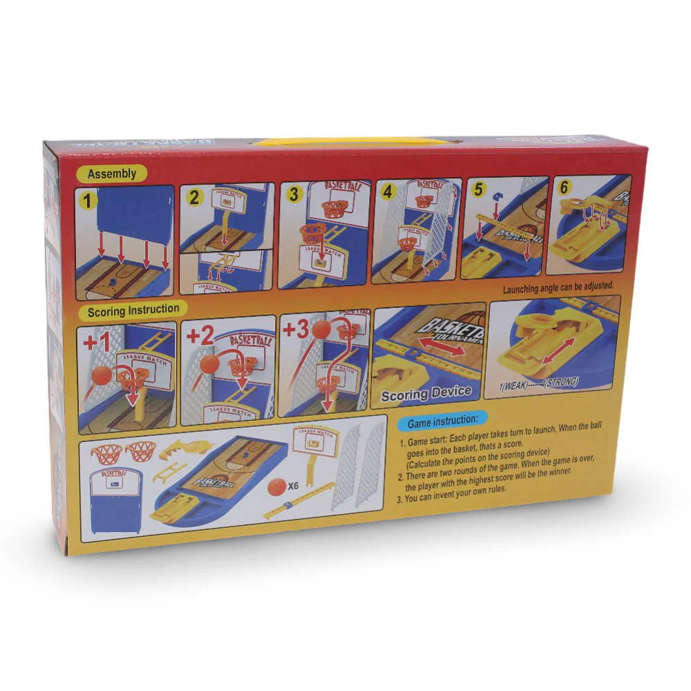 Tabletop Basketball Tournament Shooting Game - Image 2