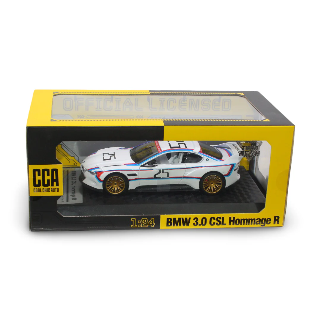 CCA 1:24 Scale Die-Cast BMW 3.0 CSL Hommage R