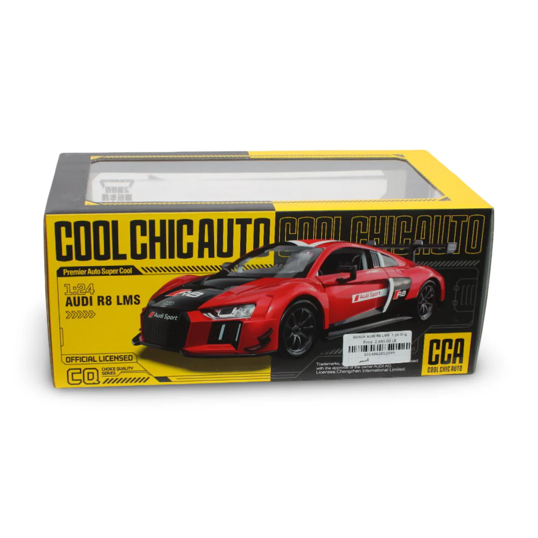 CCA 1:24 Scale Audi R8 LMS Car – Red - Image 2