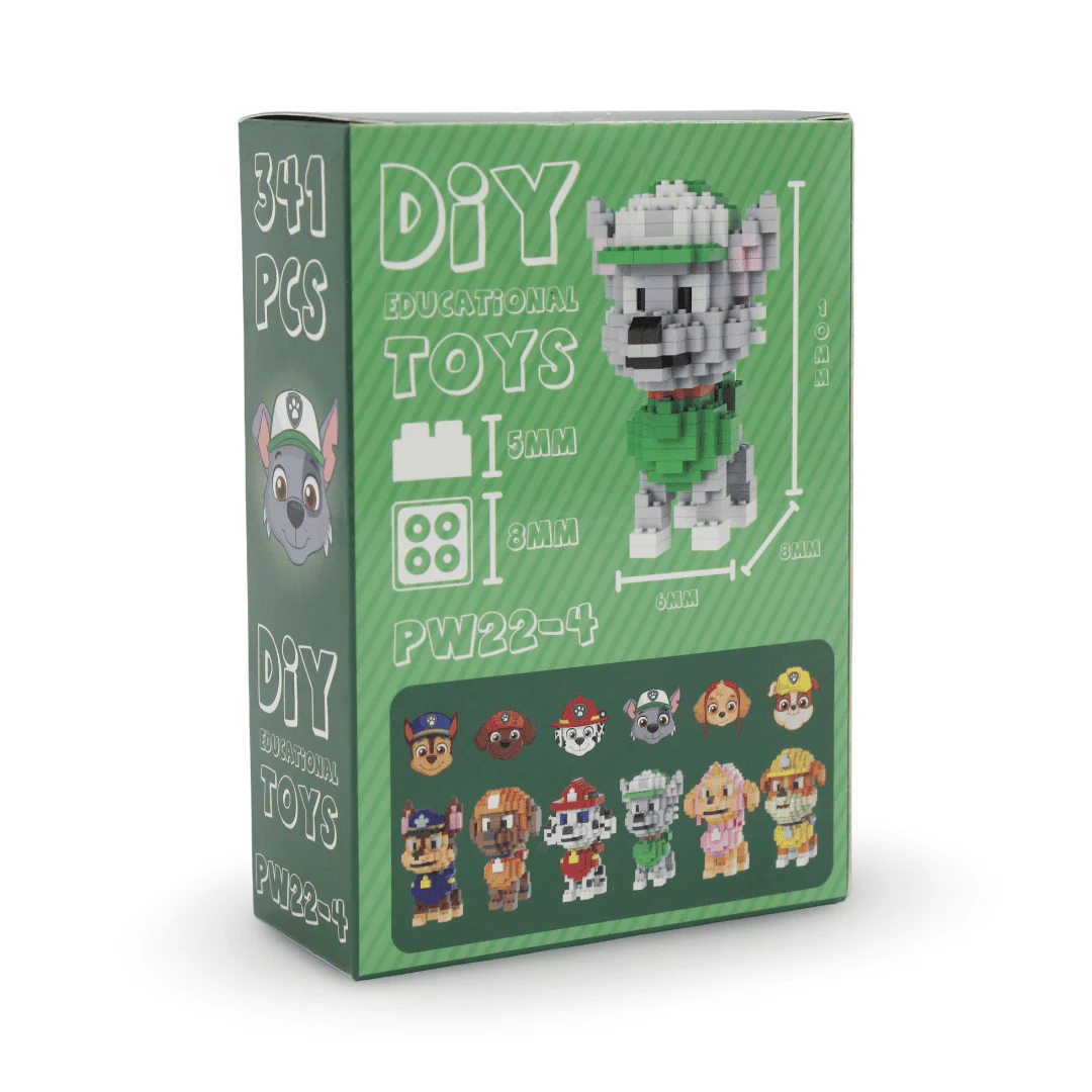 Paw Patrol Baby Blocks – Green - Image 3