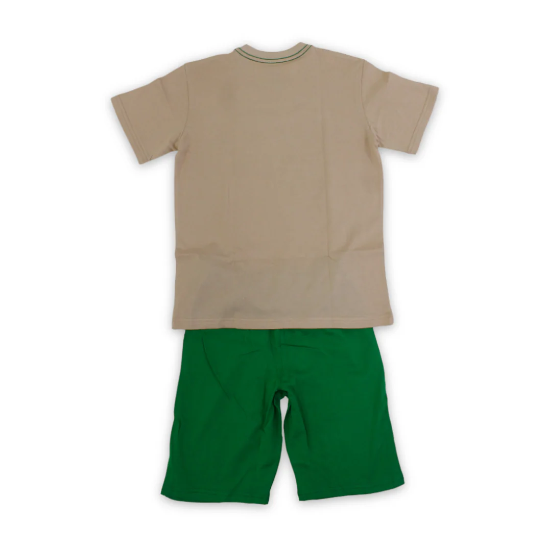 Boys Cotton Pajama – T-Rex Dino Print - Image 5