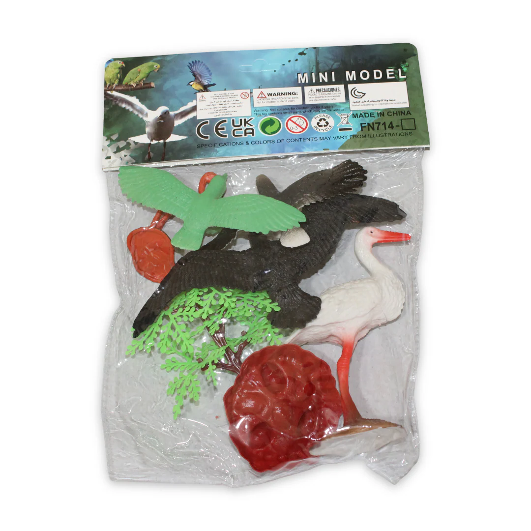 Series Birds Mini Figures Set – 6 Pcs - Image 2