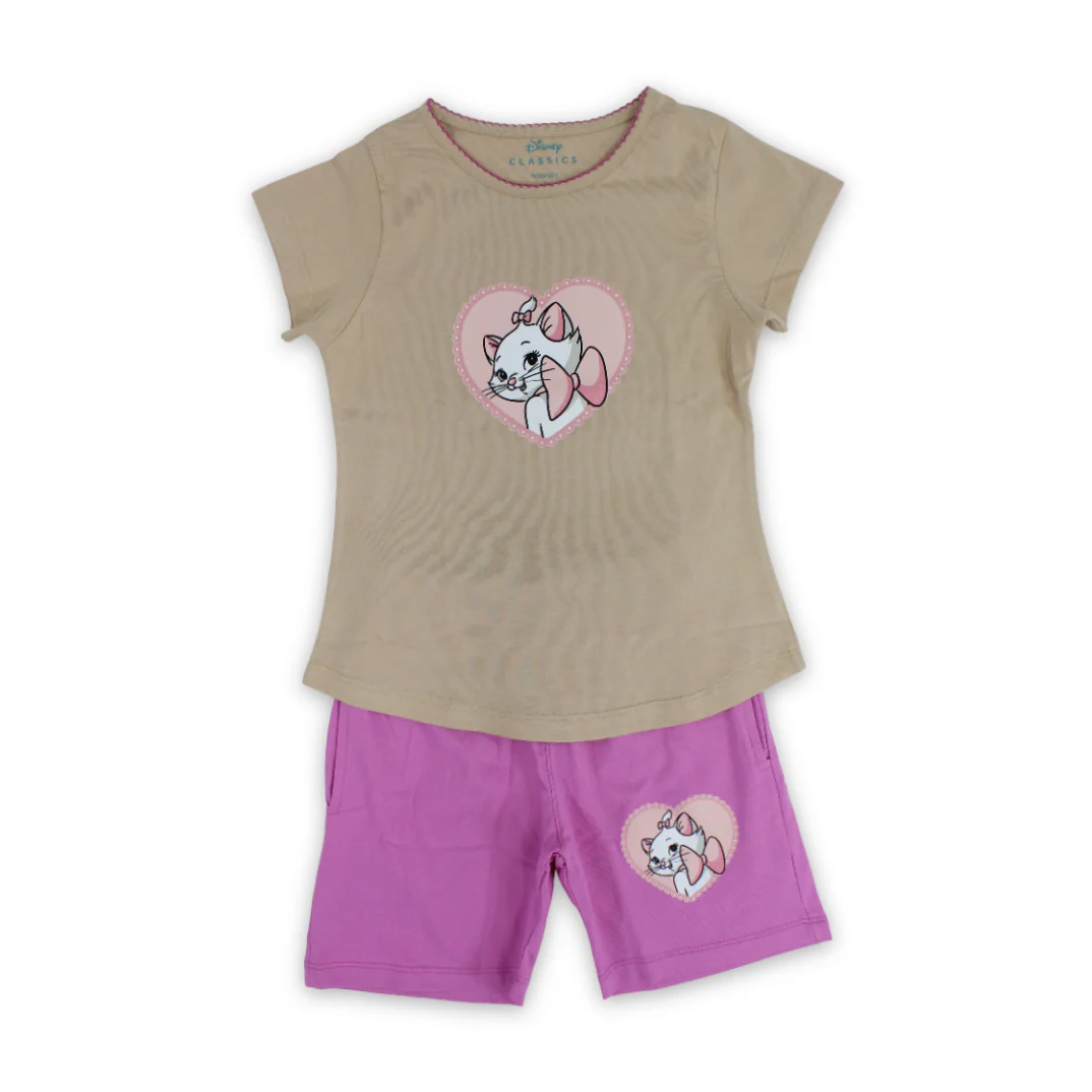 Girls Cotton Pajama – Marie Print