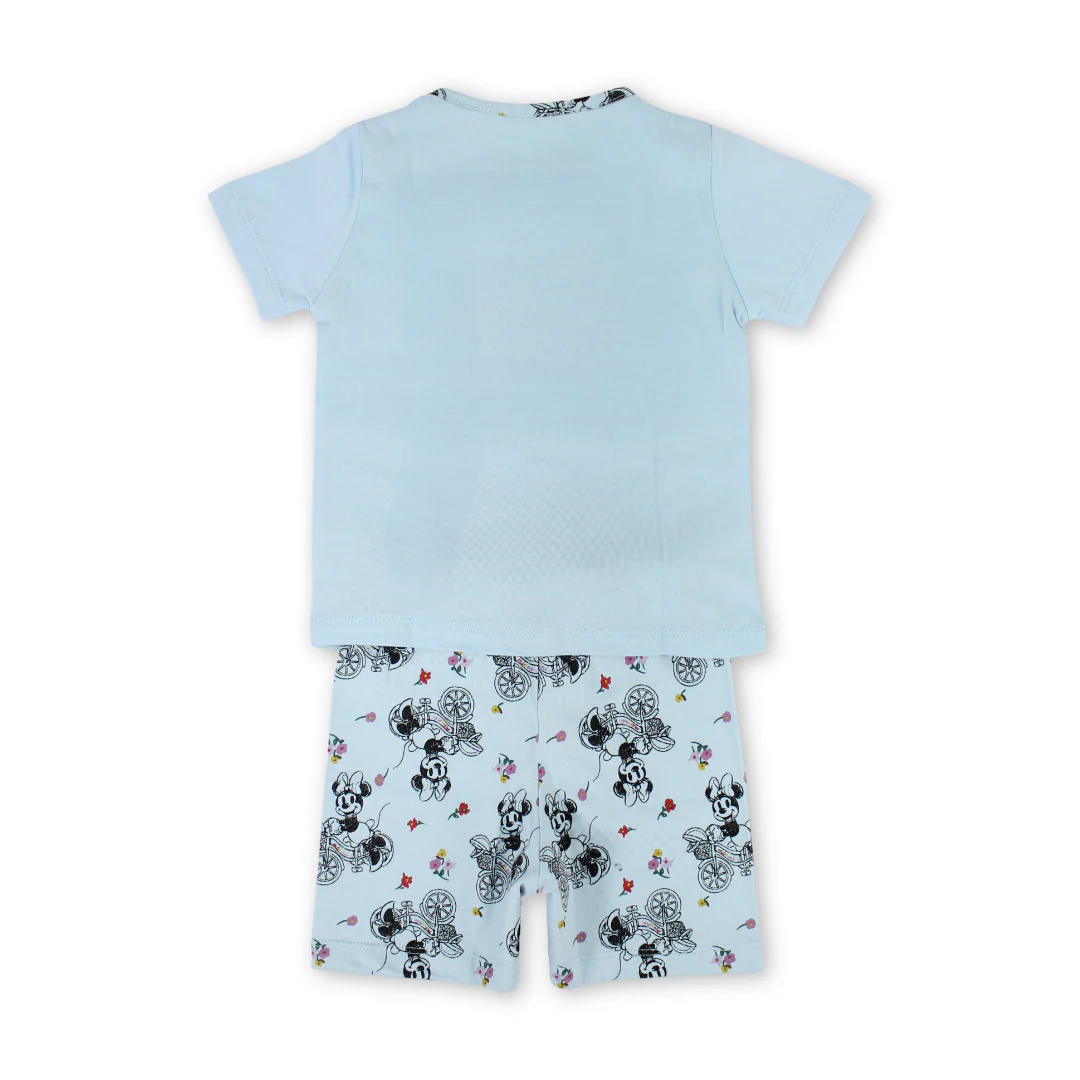 Baby Girls Cotton Pajama – Minnie Mouse Print - Image 5
