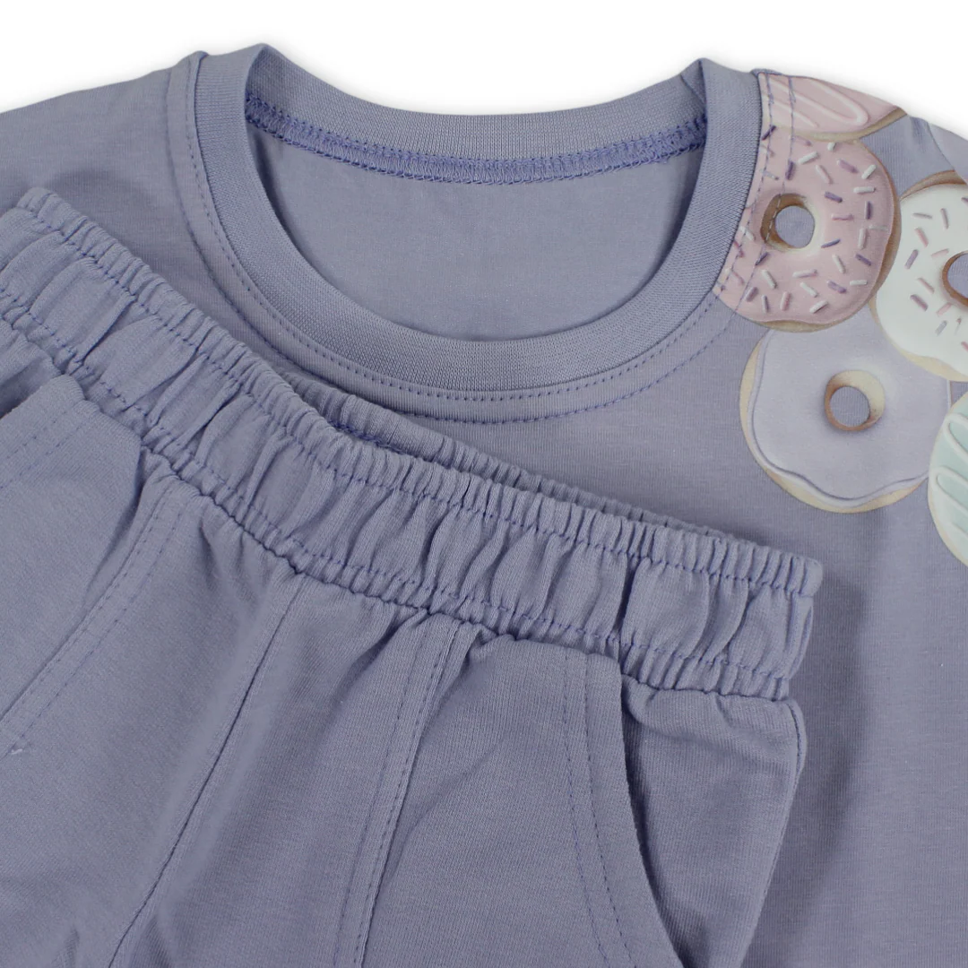 Baby Girls Cotton Pajama – "Be Happy" Print - Image 6