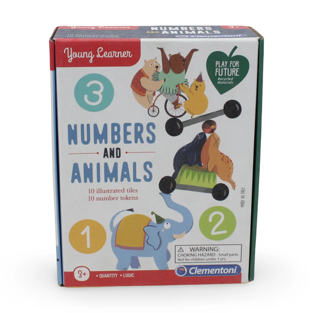 Clementoni Young Learners Numbers And Animals Educational Game - Image 4