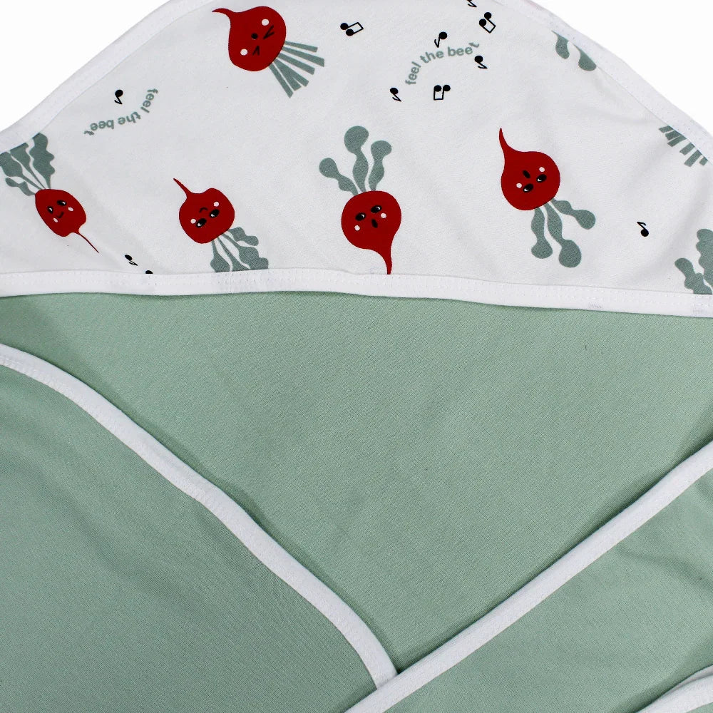 Baby Blanket – Mint With weel the Beet Design - Image 3