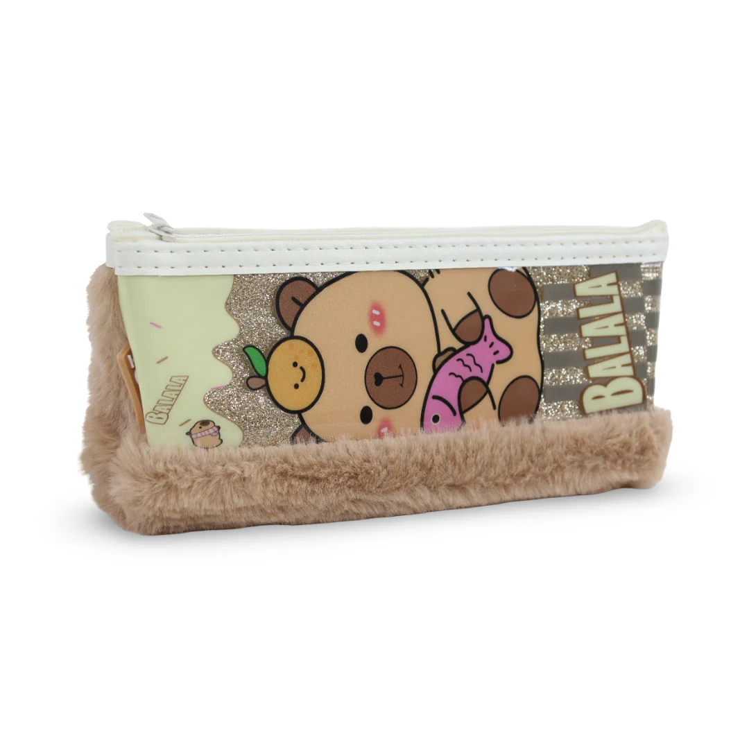 Bear Plush Pencil Case – Cafe